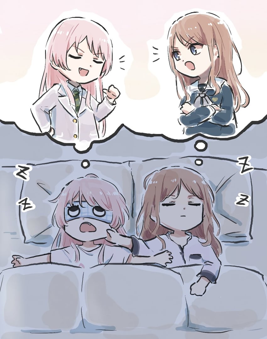 chihaya anon and nagasaki soyo (bang dream! and 1 more) drawn by lyy