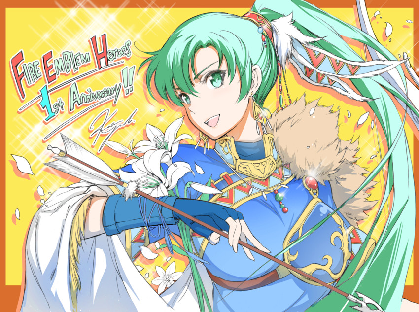 lyn (fire emblem and 2 more) drawn by yamada_koutarou