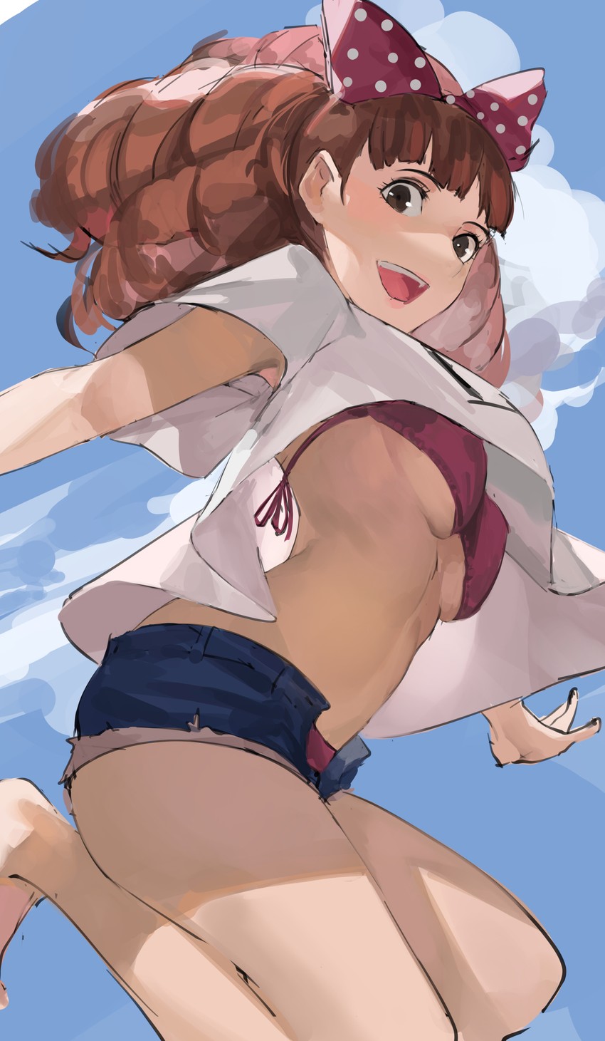 mashita kanami (persona and 3 more) drawn by blazpu