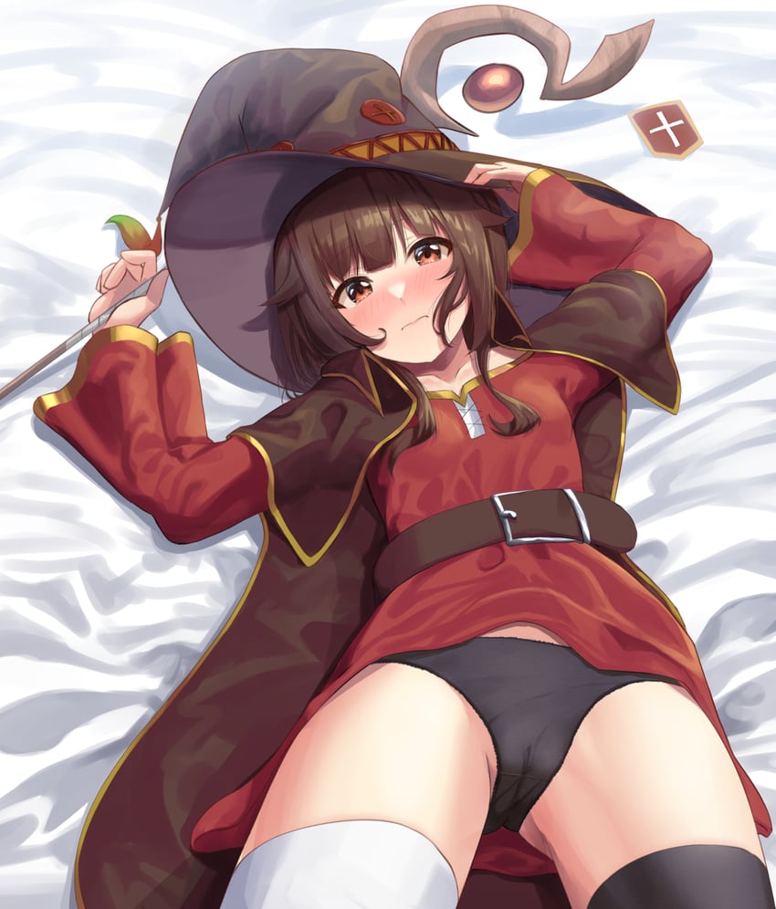 megumin (kono subarashii sekai ni shukufuku wo!) drawn by amaner