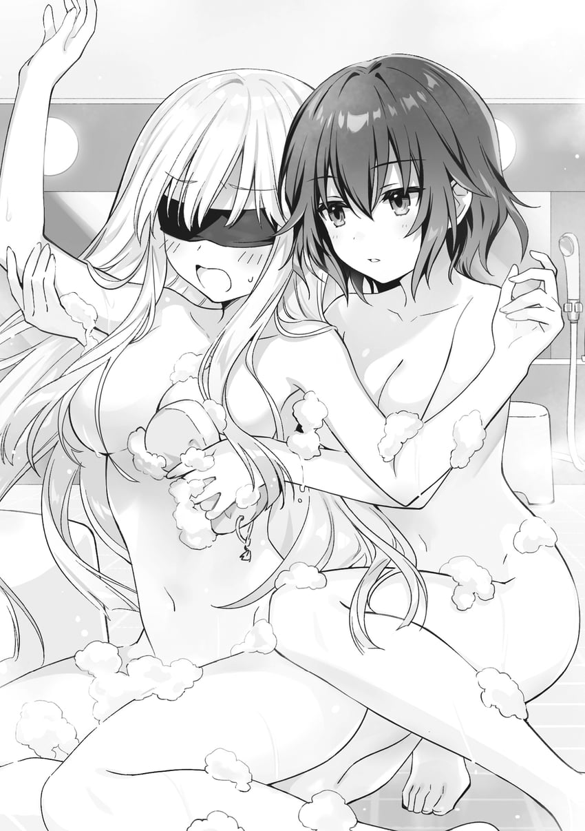 kuozaki saika and karasuma kuroe (ou-sama no propose) drawn by tsunako