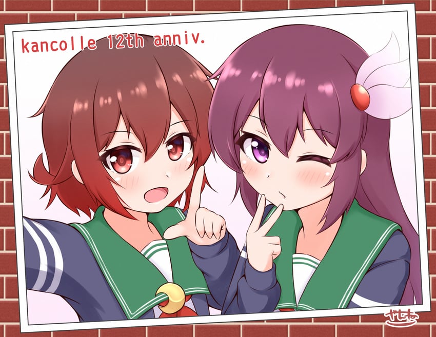 mutsuki, kisaragi, mutsuki kai ni, and kisaragi kai ni (kantai collection) drawn by zanne