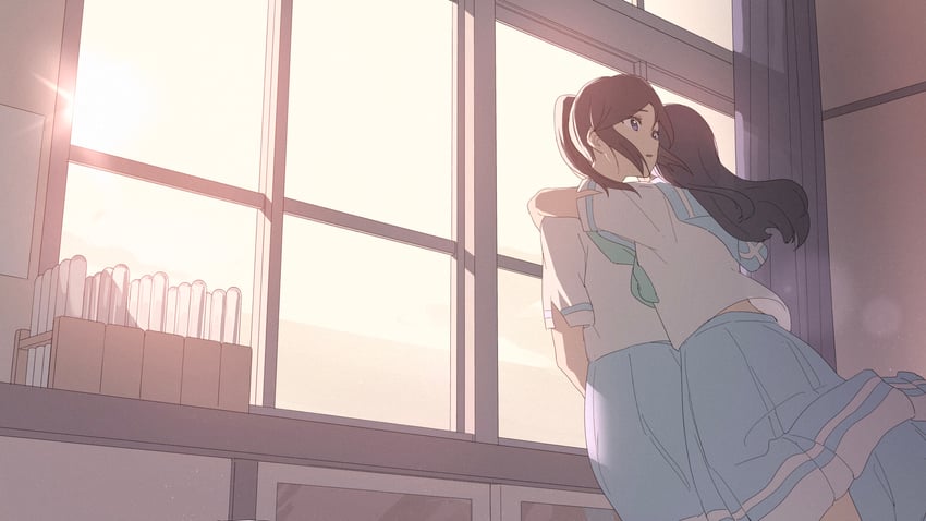 yoroizuka mizore and kasaki nozomi (hibike! euphonium and 1 more) drawn by matarasu_(aaaaaaaaj)