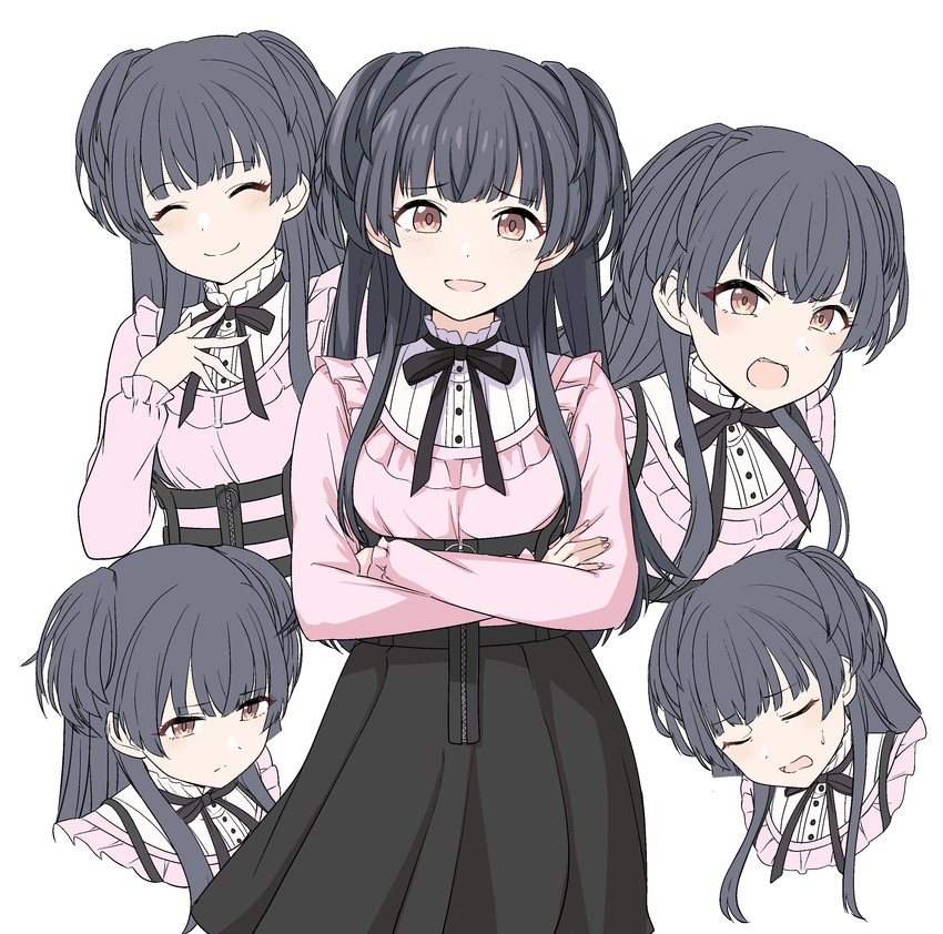 mayuzumi fuyuko (idolmaster and 1 more) drawn by kaede_(harutan109)