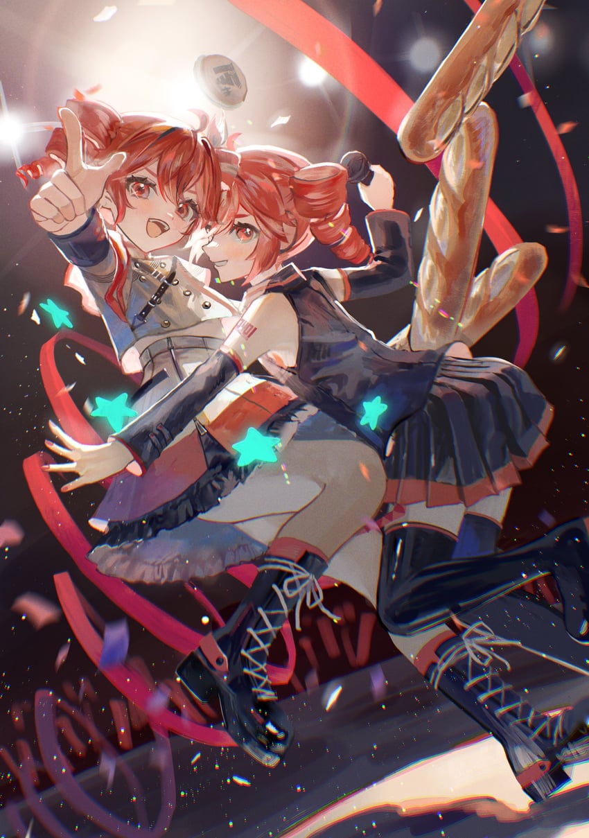 kasane teto (utau and 1 more) drawn by nemari_(user_wtca7244)