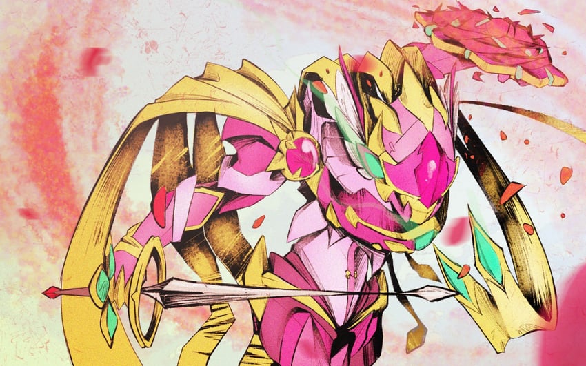lordknightmon and lordknightmon x-antibody (digimon) drawn by badershirawi