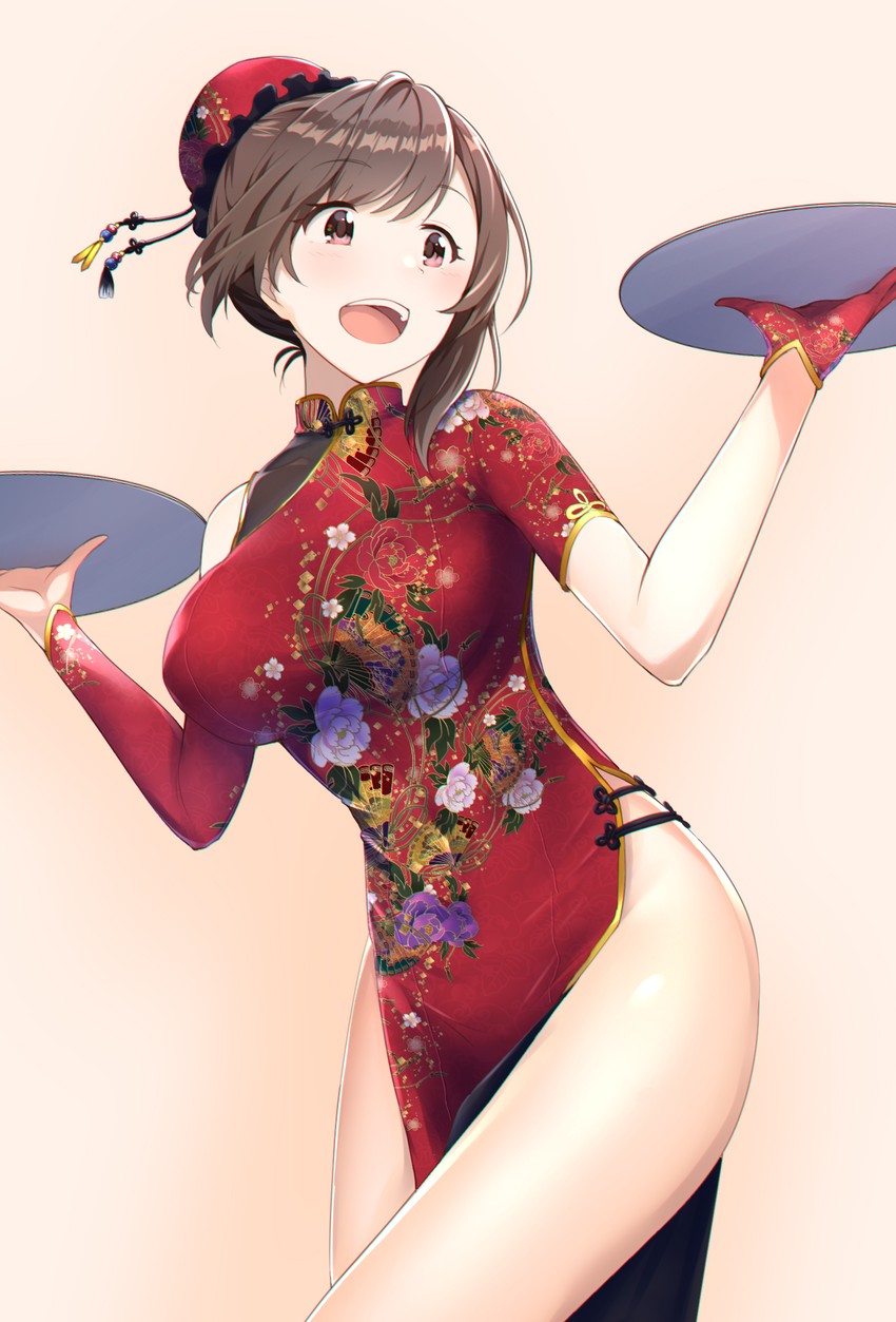 tsukioka kogane (idolmaster and 1 more) drawn by wattsu