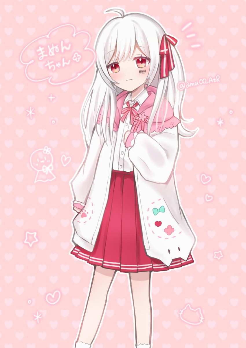 mafumafu, manun-chan, and mafuteru (indie utaite) drawn by amu00