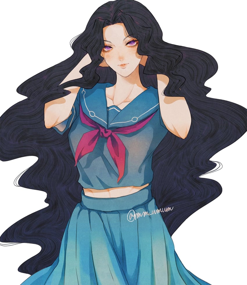 yamagishi yukako (jojo no kimyou na bouken and 1 more) drawn by mm_umum