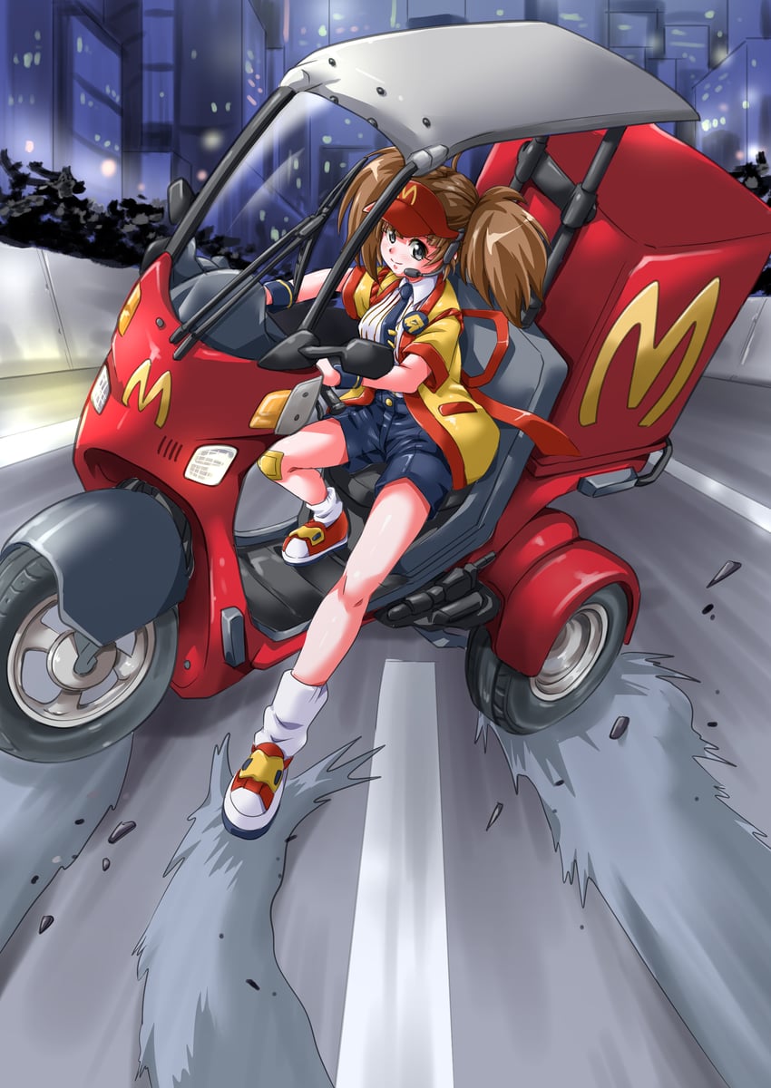 imadake dabuchi tabemi (mcdonald's and 1 more) drawn by nao_takami