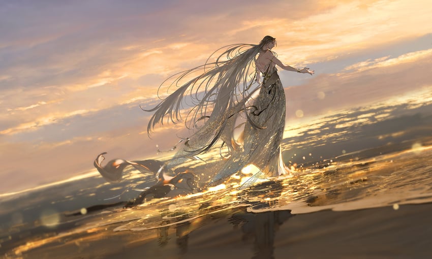 yun wuyue (gujian qitan and 1 more) drawn by ibuki_satsuki