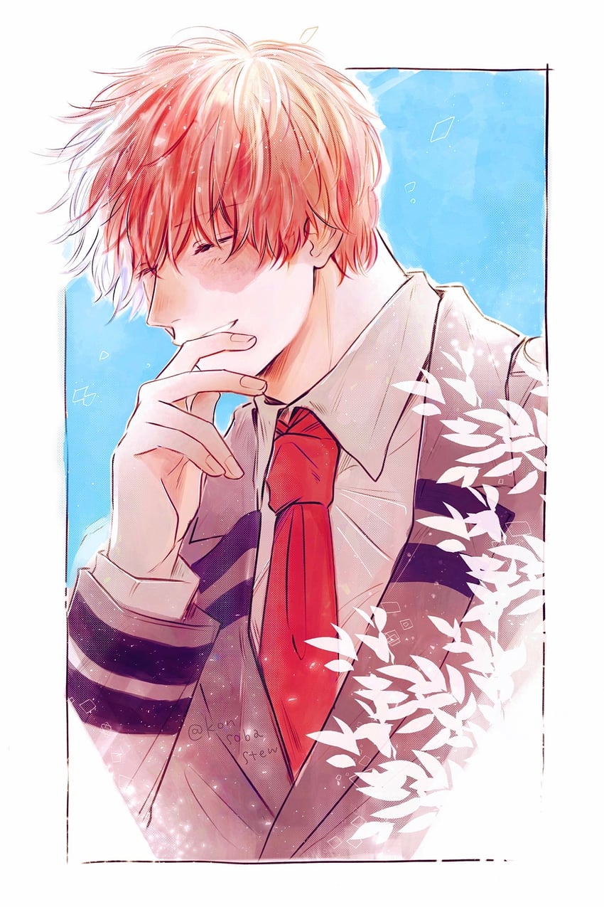 todoroki shoto (boku no hero academia) drawn by konsobastew