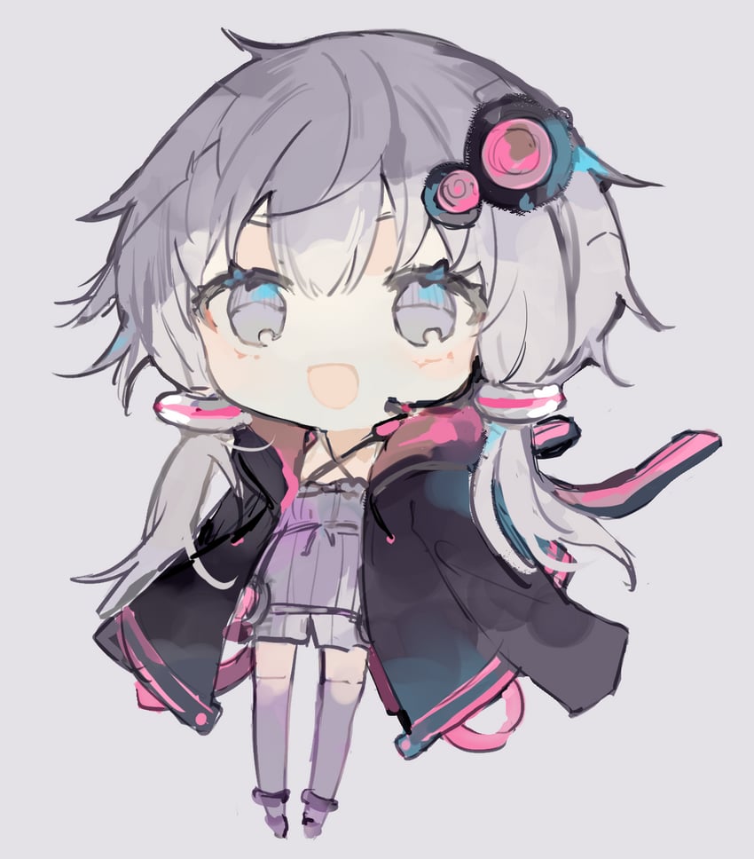 yuzuki yukari (vocaloid and 1 more) drawn by kobayakawa_chiriya