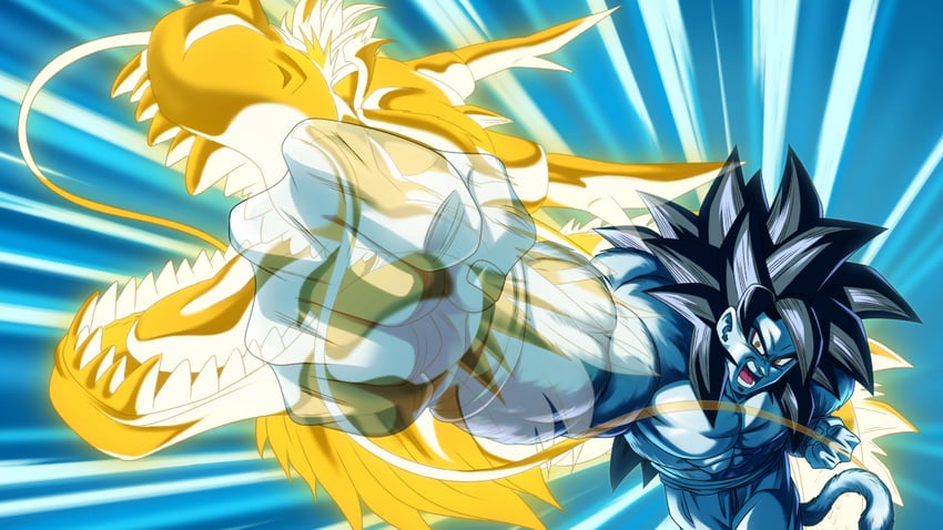 son goku (dragon ball and 2 more) drawn by fenyon