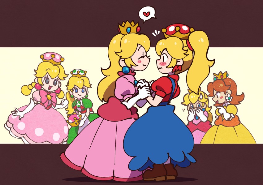 Princess Peach Mario Luigi Princess Daisy Toadette And 2 More 