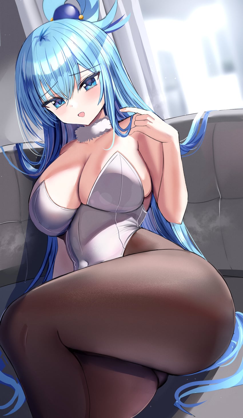 aqua (kono subarashii sekai ni shukufuku wo!) drawn by hanasaka_houcha