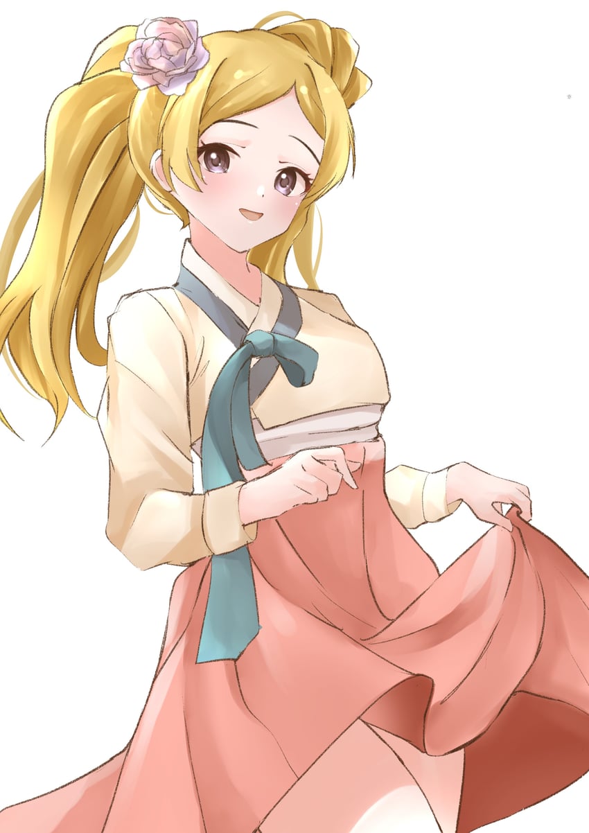 emily stewart (idolmaster and 1 more) drawn by b1ack_illust