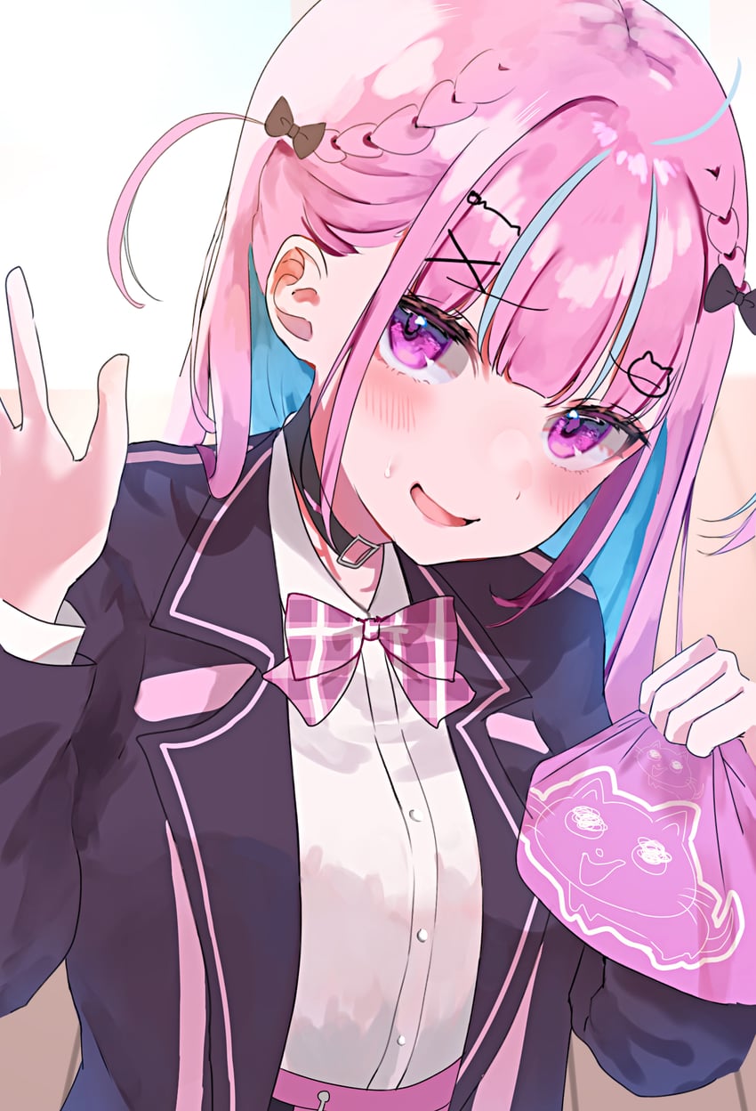 minato aqua (hololive) drawn by kashio_(92984798)