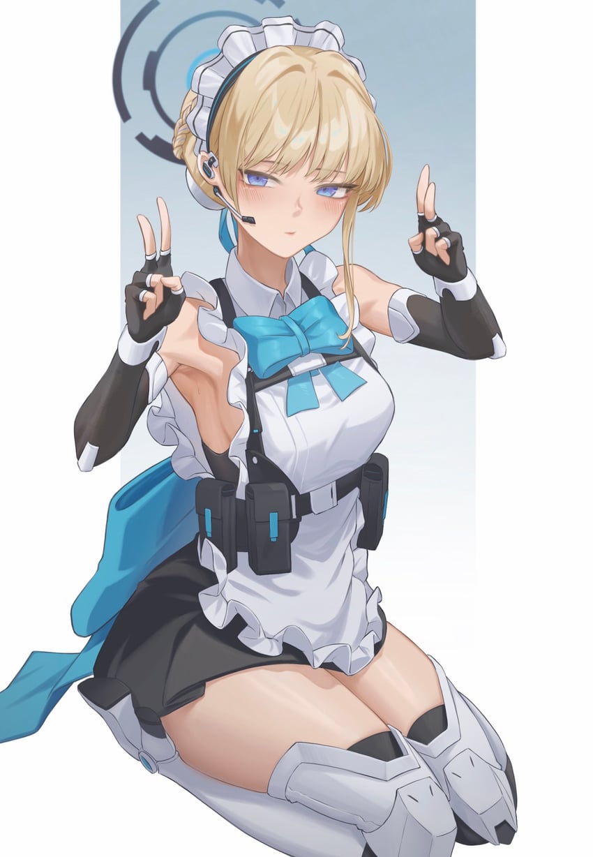 toki (blue archive) drawn by yueyue_no_hand