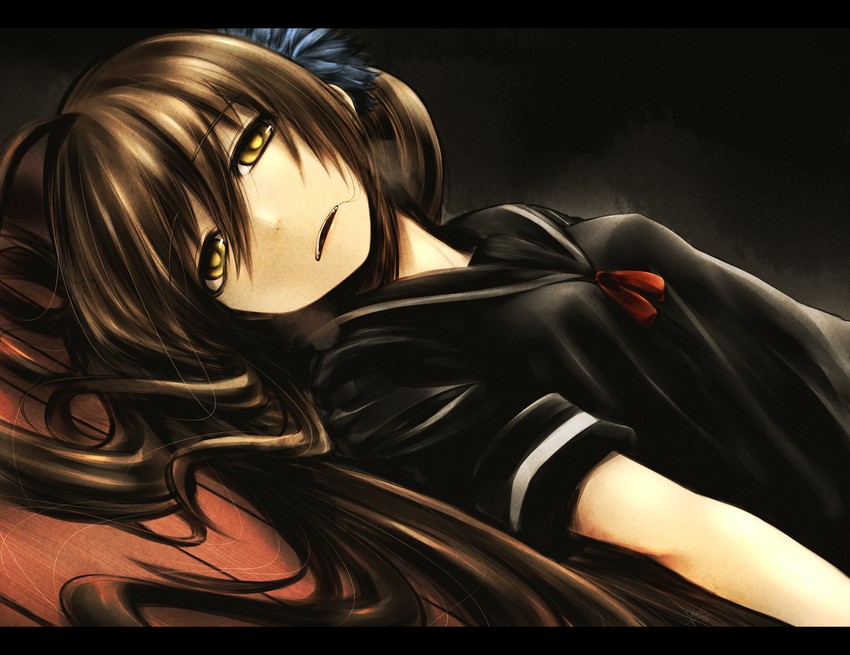 hagawa iroha (original and 1 more) drawn by yoshida_hideyuki