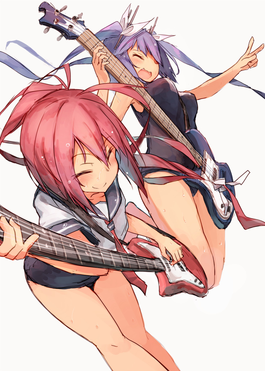 i-19 and i-168 (kantai collection) drawn by beize_(garbage)