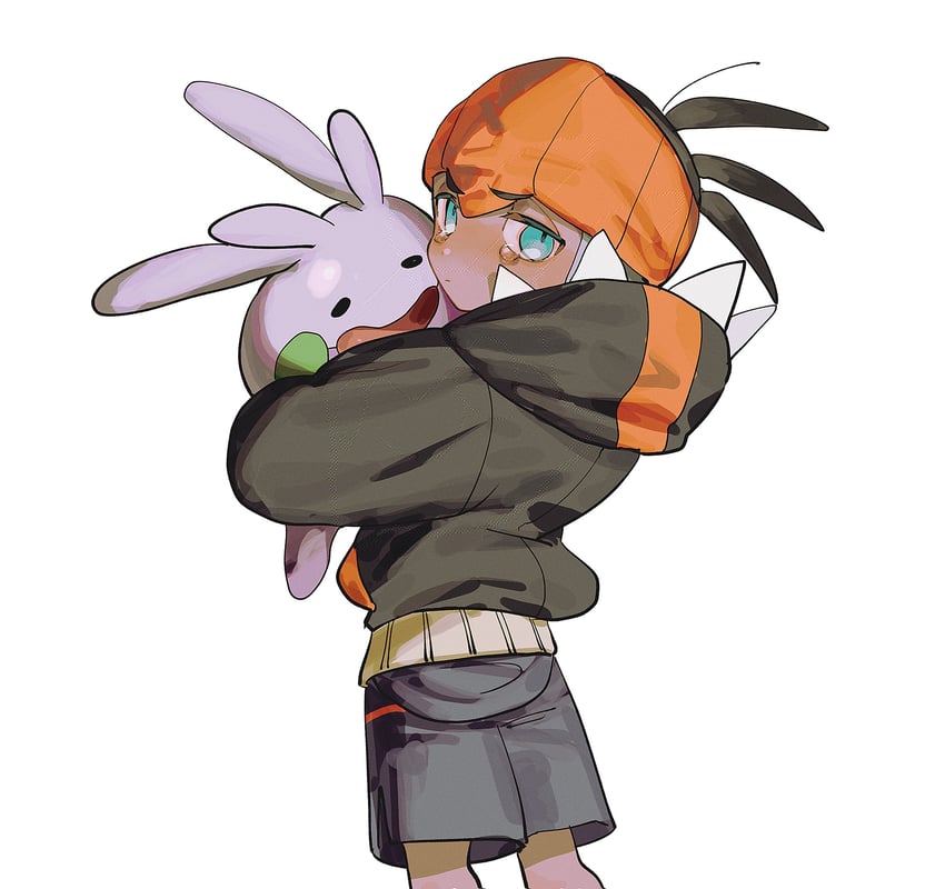raihan and goomy (pokemon and 1 more) drawn by ken_(knn_2_28)