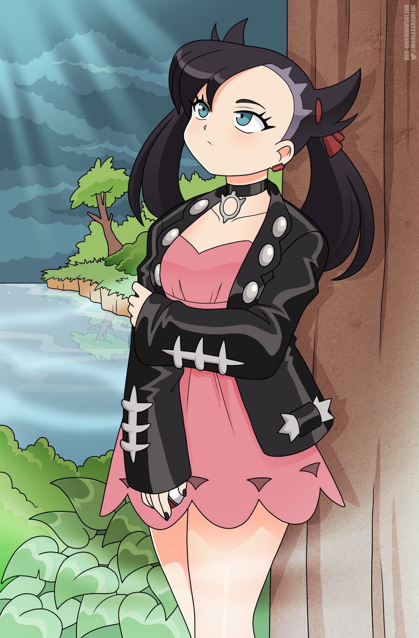 marnie (pokemon and 1 more) drawn by nico-neko