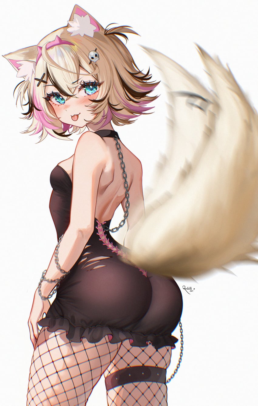 mococo abyssgard (hololive and 1 more) drawn by rosebell