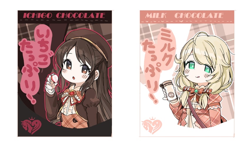 tachibana arisu and yusa kozue (idolmaster and 1 more) drawn by spawnfoxy