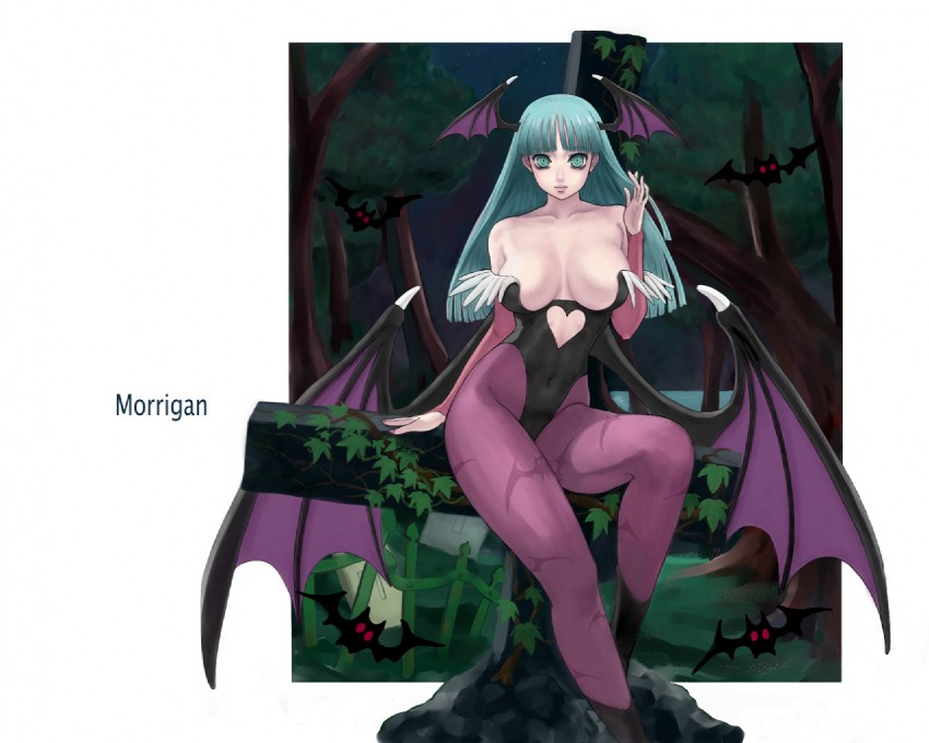 morrigan aensland (darkstalkers) drawn by ark_(morita_hitomi)