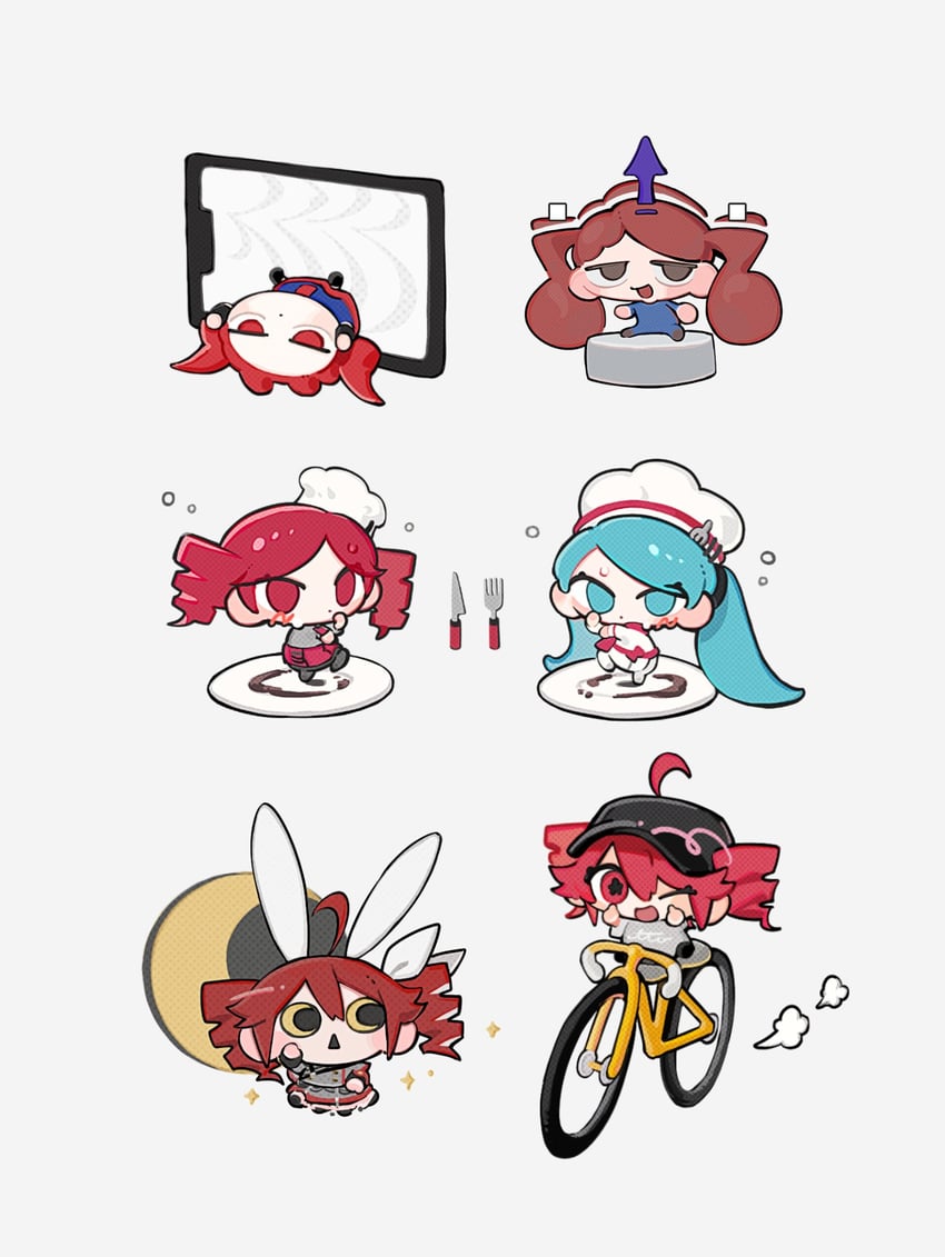 hatsune miku and kasane teto (vocaloid and 7 more) drawn by comugikun