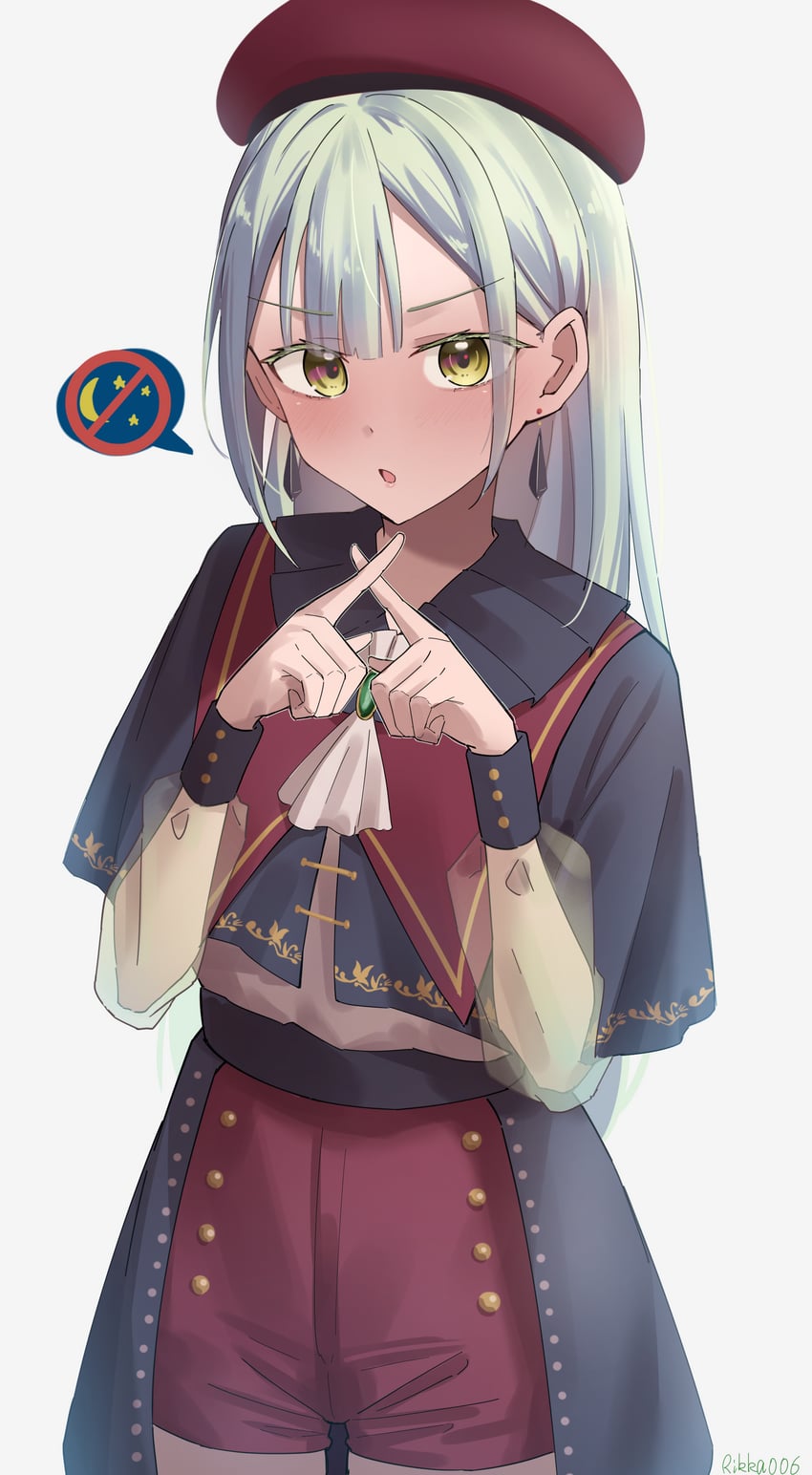 wakaba mutsumi and mortis (bang dream! and 1 more) drawn by rikka006
