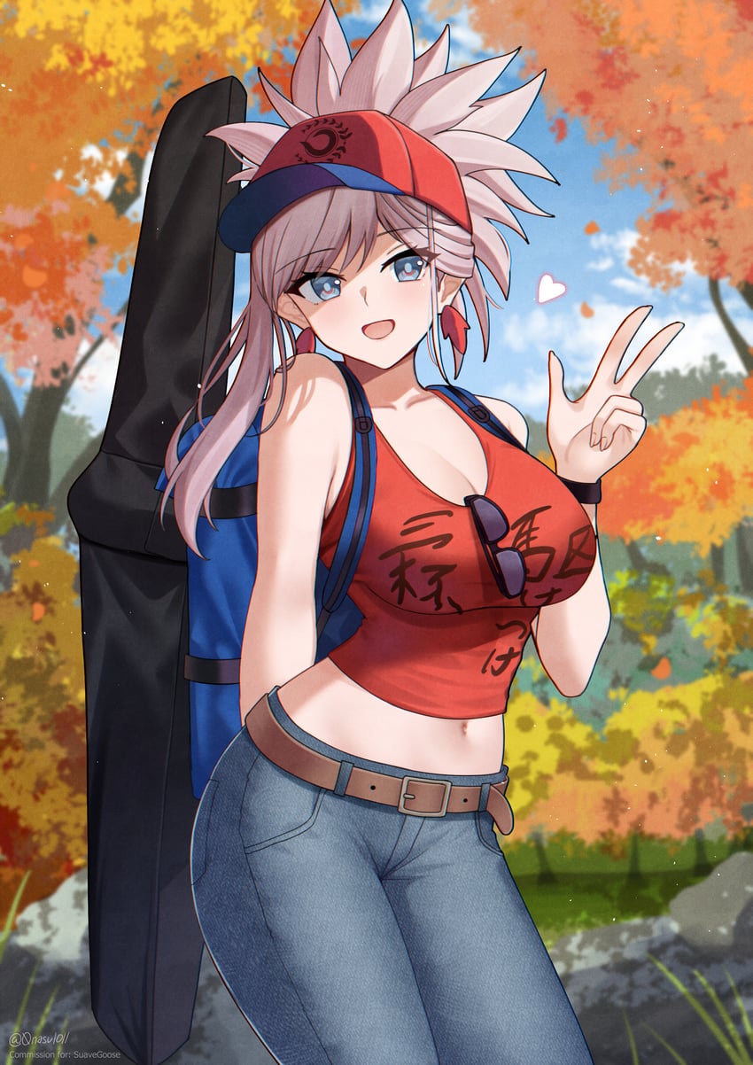 miyamoto musashi (fate and 1 more) drawn by nassss
