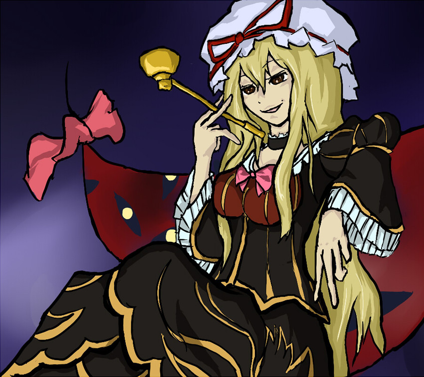 yakumo yukari and beatrice (touhou and 1 more) drawn by vlack_jack