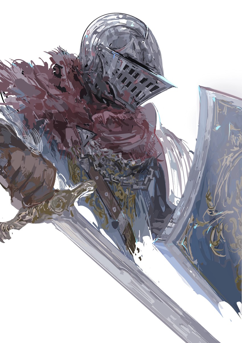 chosen undead (dark souls and 1 more) drawn by nira_(nira_box)