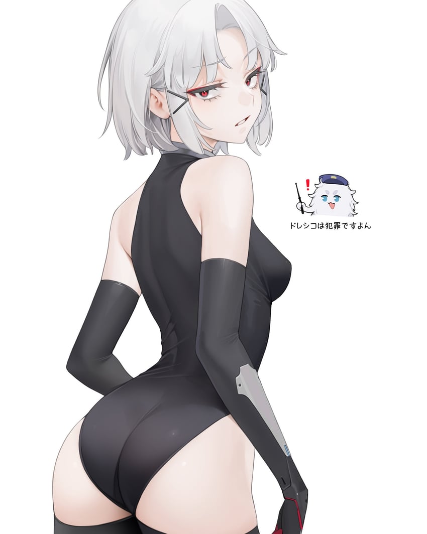 drake and poli (goddess of victory: nikke) drawn by ohisashiburi