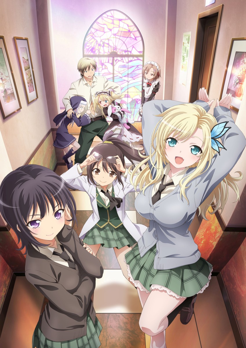kashiwazaki sena, hasegawa kobato, mikazuki yozora, takayama maria, shiguma rika, and 2 more (boku wa tomodachi ga sukunai) drawn by watanabe_yoshihiro