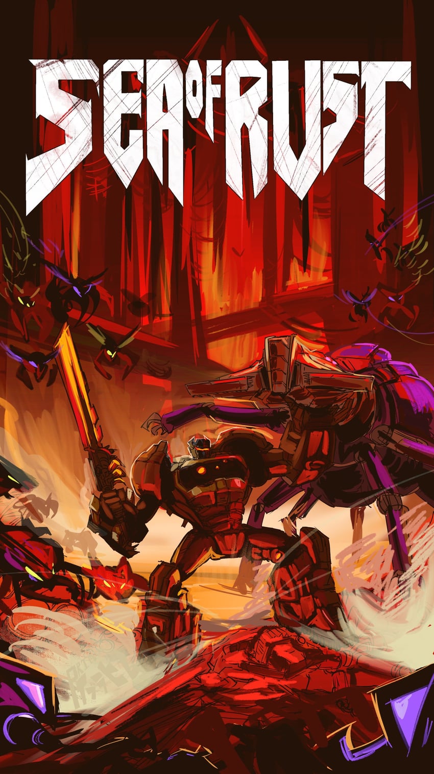 grimlock and sharpshot (transformers and 2 more) drawn by primusibi