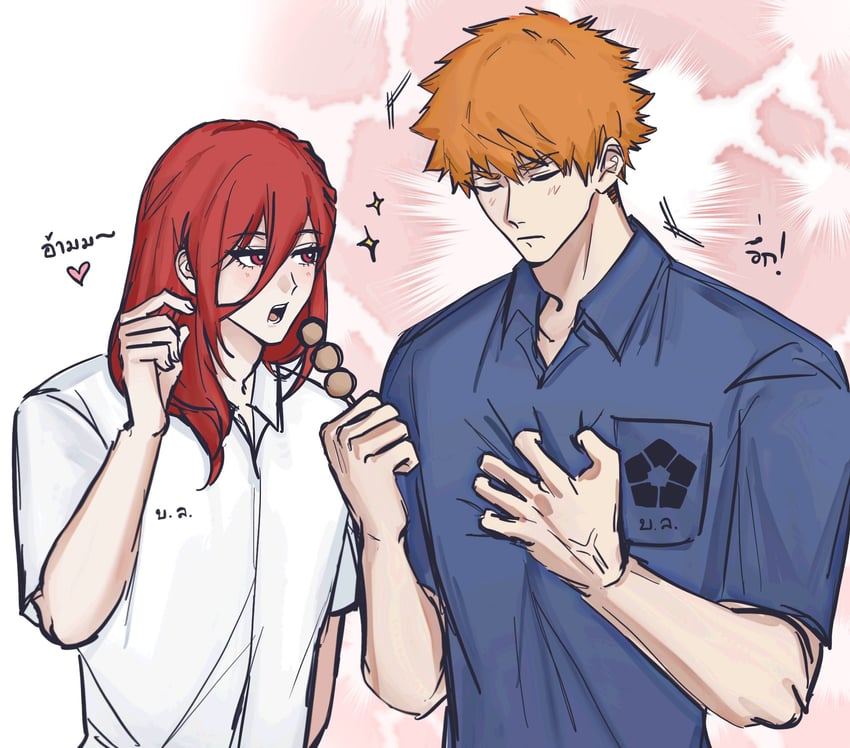 chigiri hyoma and kunigami rensuke (blue lock) drawn by hewkaona