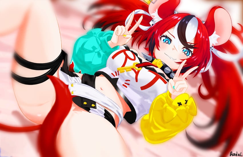 hakos baelz (hololive and 1 more) drawn by bandal765