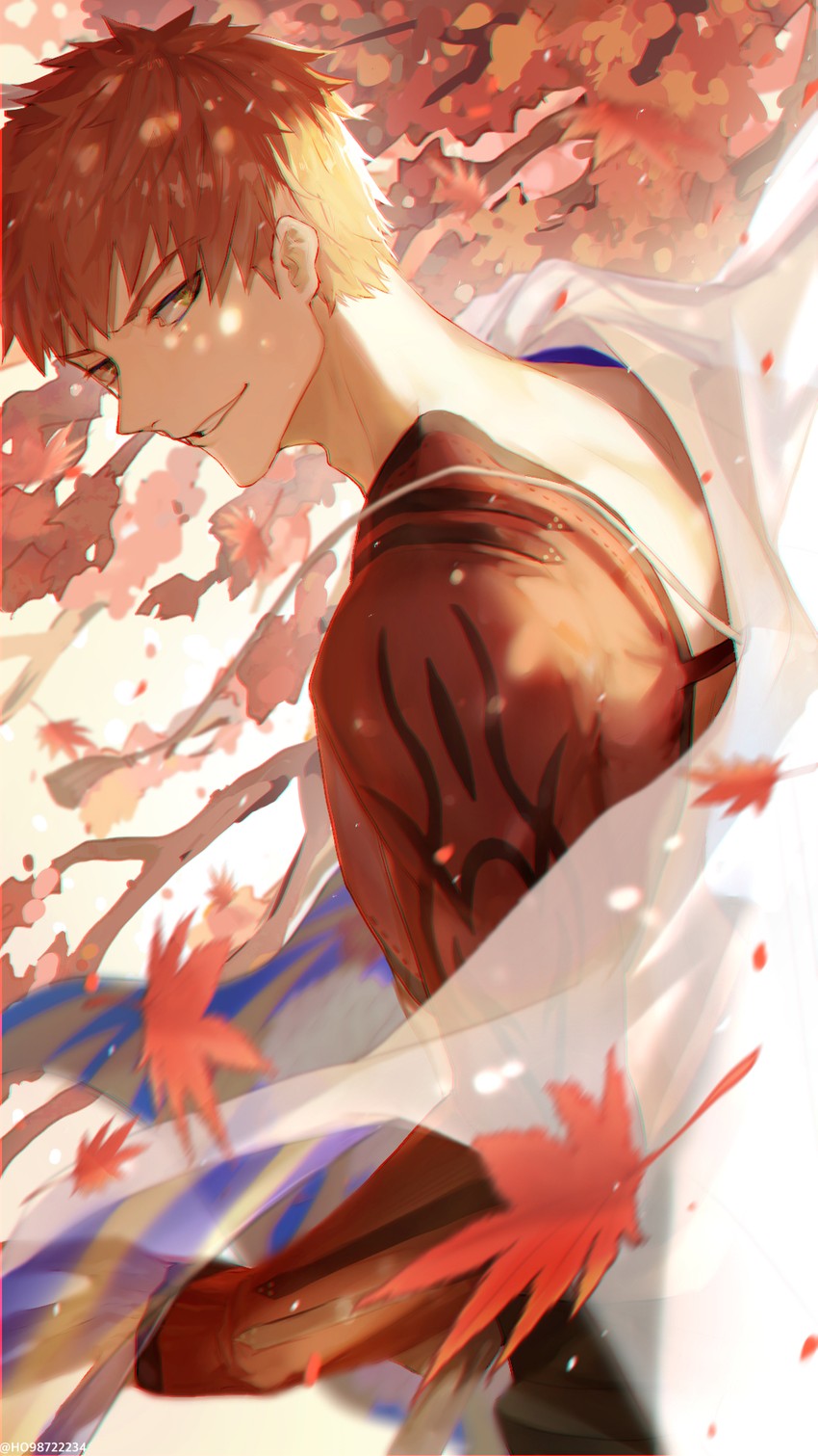 emiya shirou and senji muramasa (fate and 1 more) drawn by h2o_(user_fexn7448)