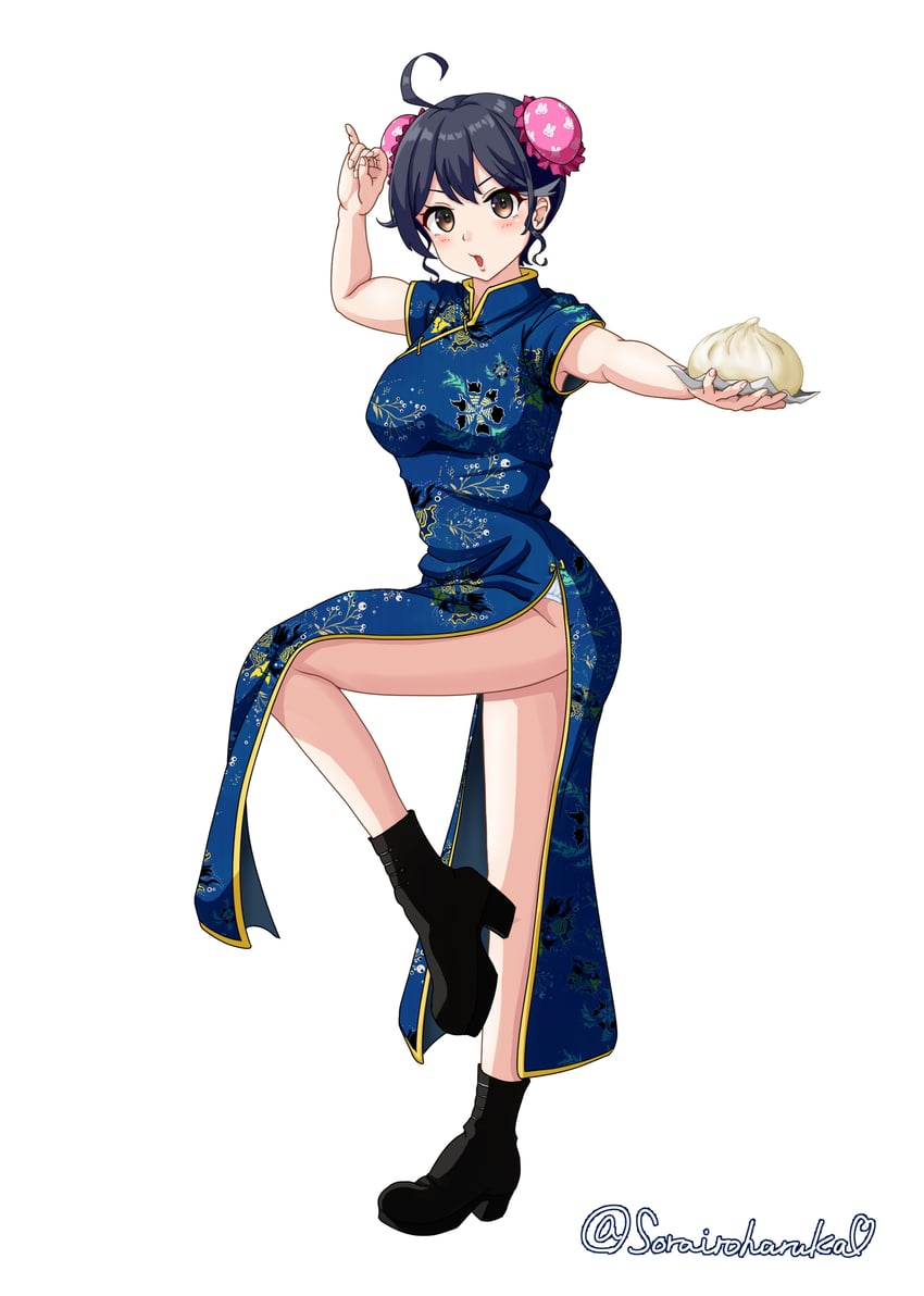 ushio (kantai collection) drawn by sorairo_haruka