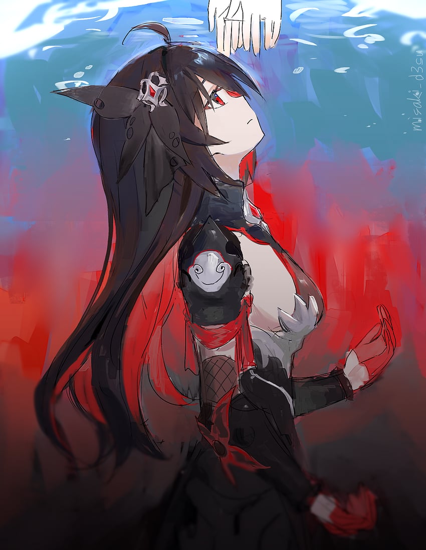 seele vollerei and seele (honkai and 1 more) drawn by misaki_d3su