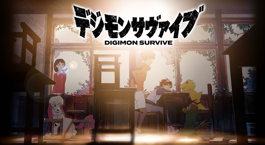 agumon, labramon, momotsuka takuma, falcomon, shibuya aoi, and 1 more (digimon and 1 more) drawn by ukumo_uichi
