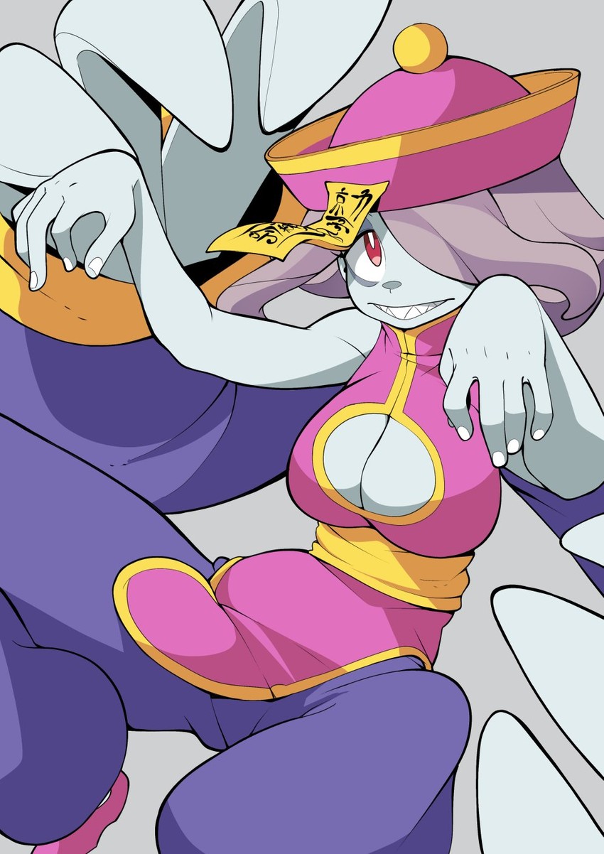 sucy manbavaran and hsien-ko (darkstalkers and 1 more) drawn by popopo