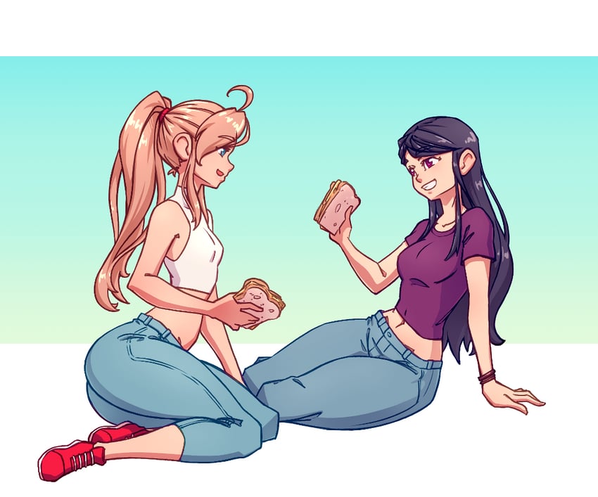 rose and mimi (original) drawn by n647