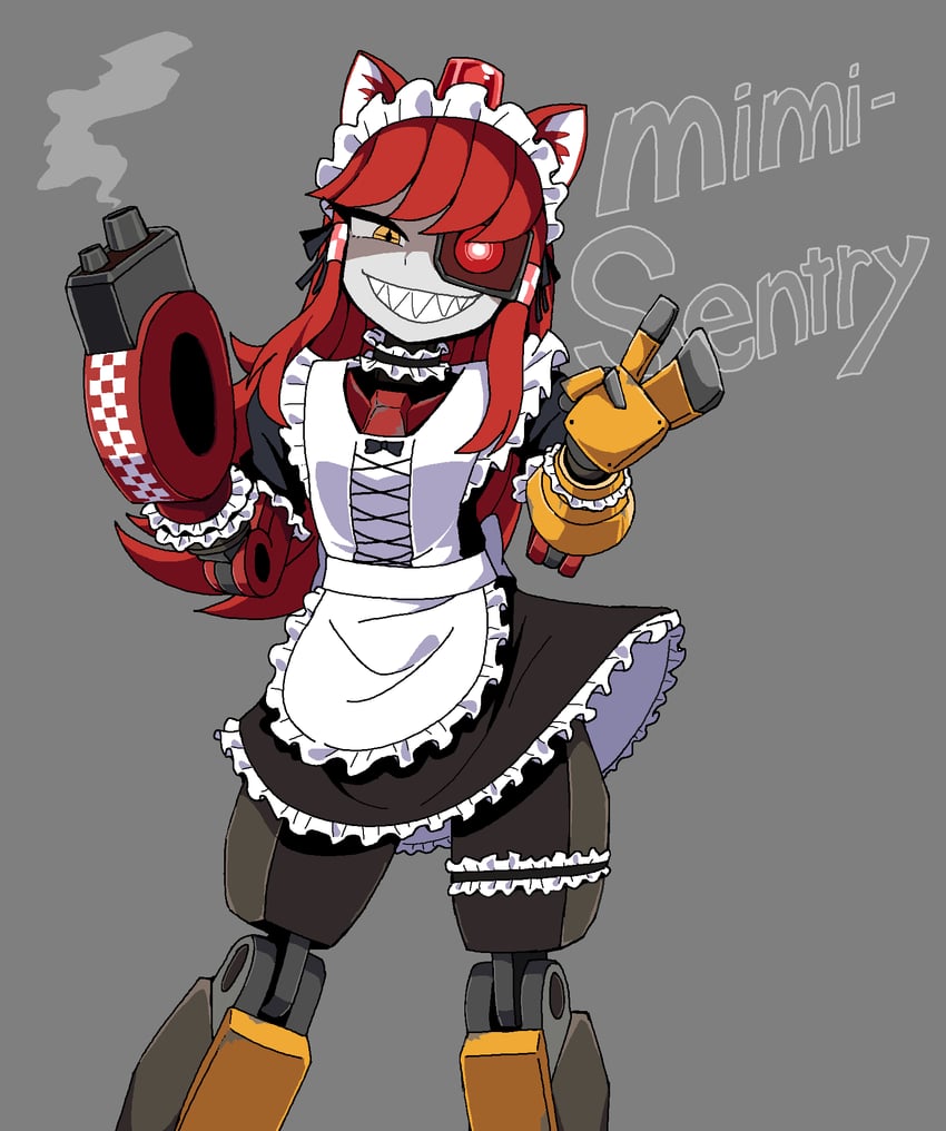 mimi-sentry (original and 1 more) drawn by galois
