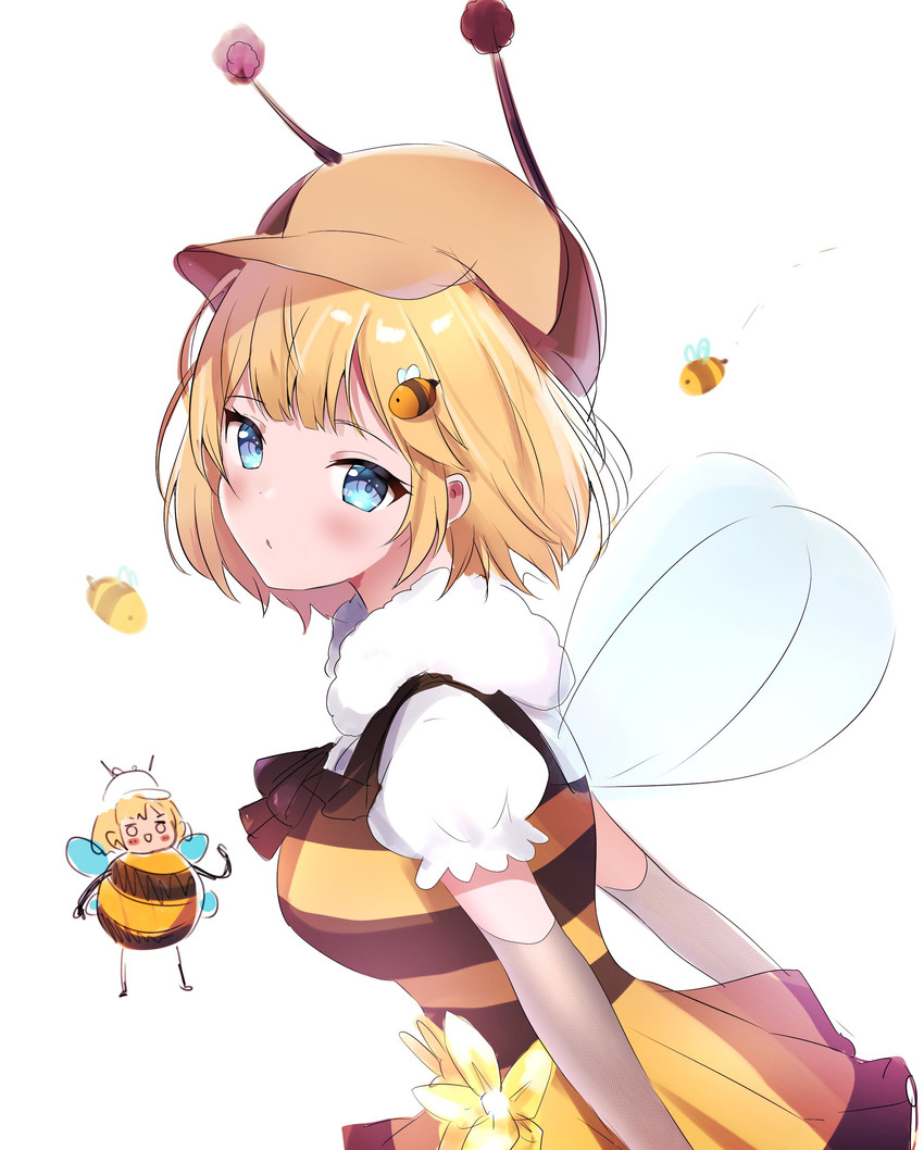 watson amelia (hololive and 1 more) drawn by maru_ccy