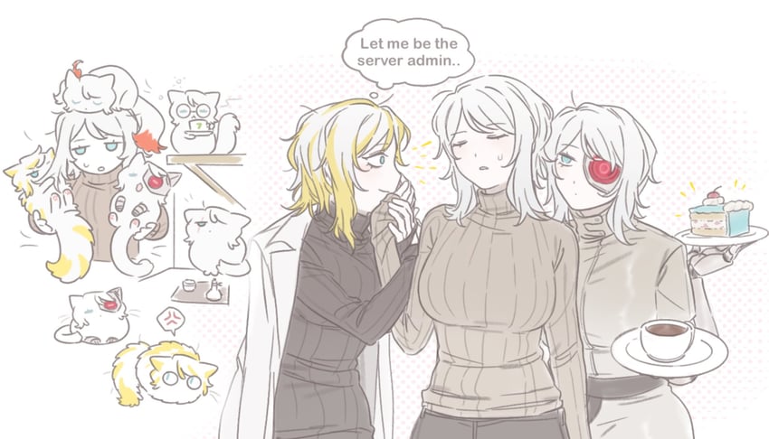 faust (project moon and 1 more) drawn by ohzv