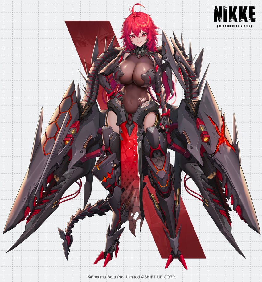 nihilister (goddess of victory: nikke) drawn by dramz